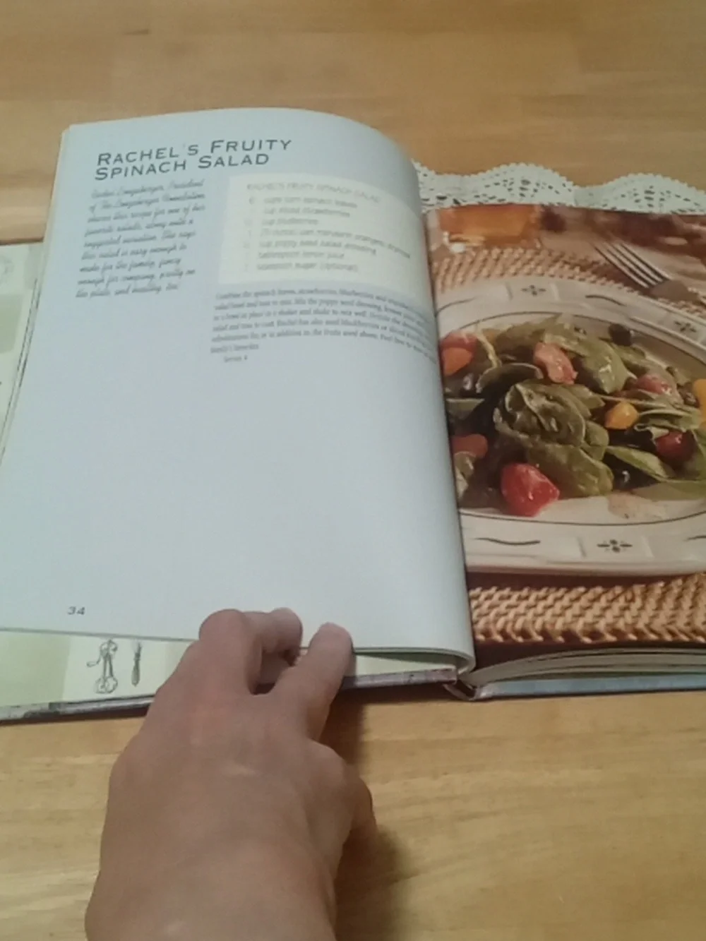 Longaberger Cookbook - Fresh from the Pantry - Collectible
